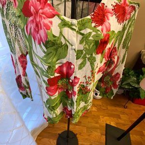 Nygard Collection Cardigan open Knit Sleeve Sequins Embroidery